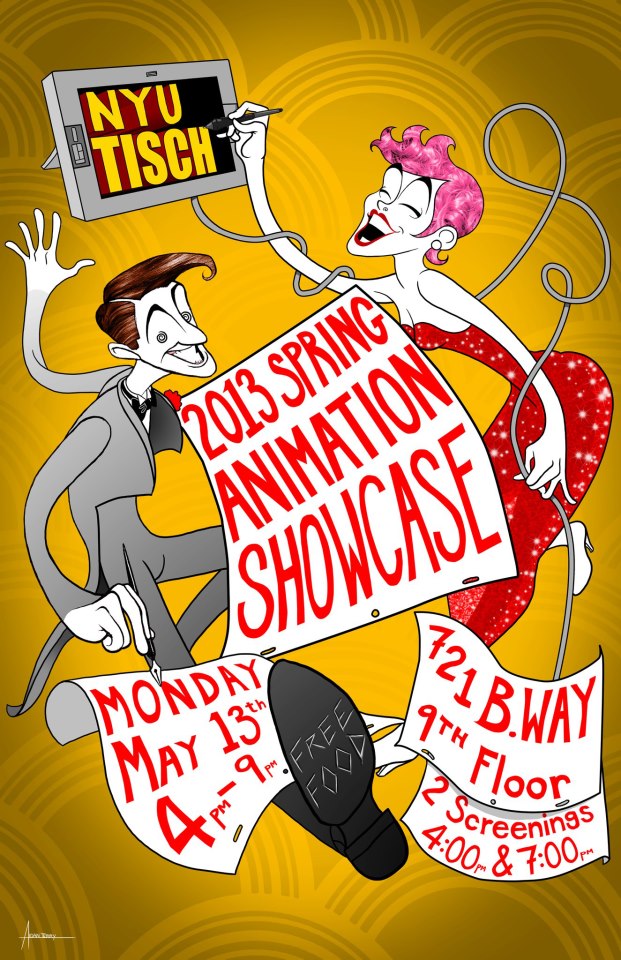 NYU/Tisch Presents Spring Animation Showcase @ NYU- Tisch, 9th Floor | New York | New York | United States