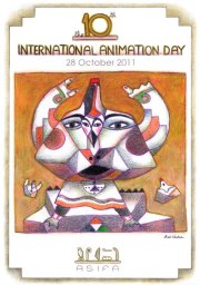 International Animation Day Poster