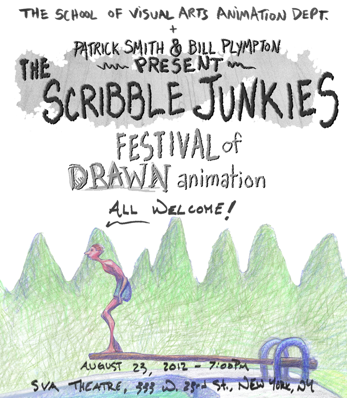 SVA presents Scribble Junkies Festival of Drawn Animation