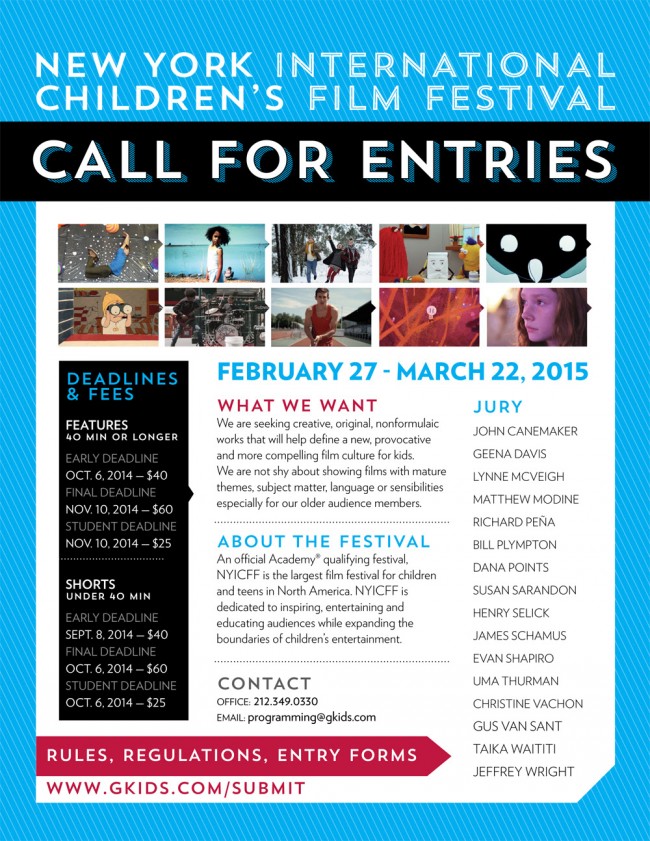 NYICFF Call for Entries
