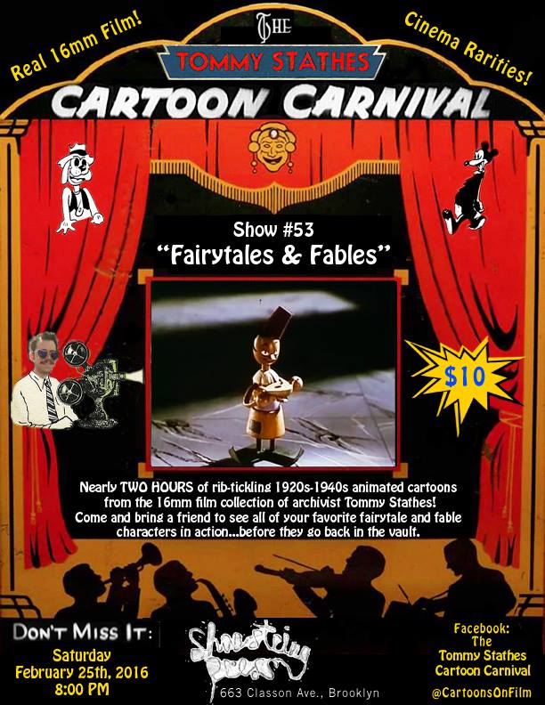 Cartoon Carnival 53: Fairytales & Fables | ASIFA-East